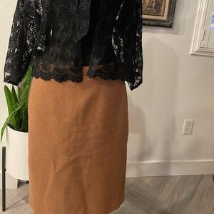 Elegant Brown Women's Skirt